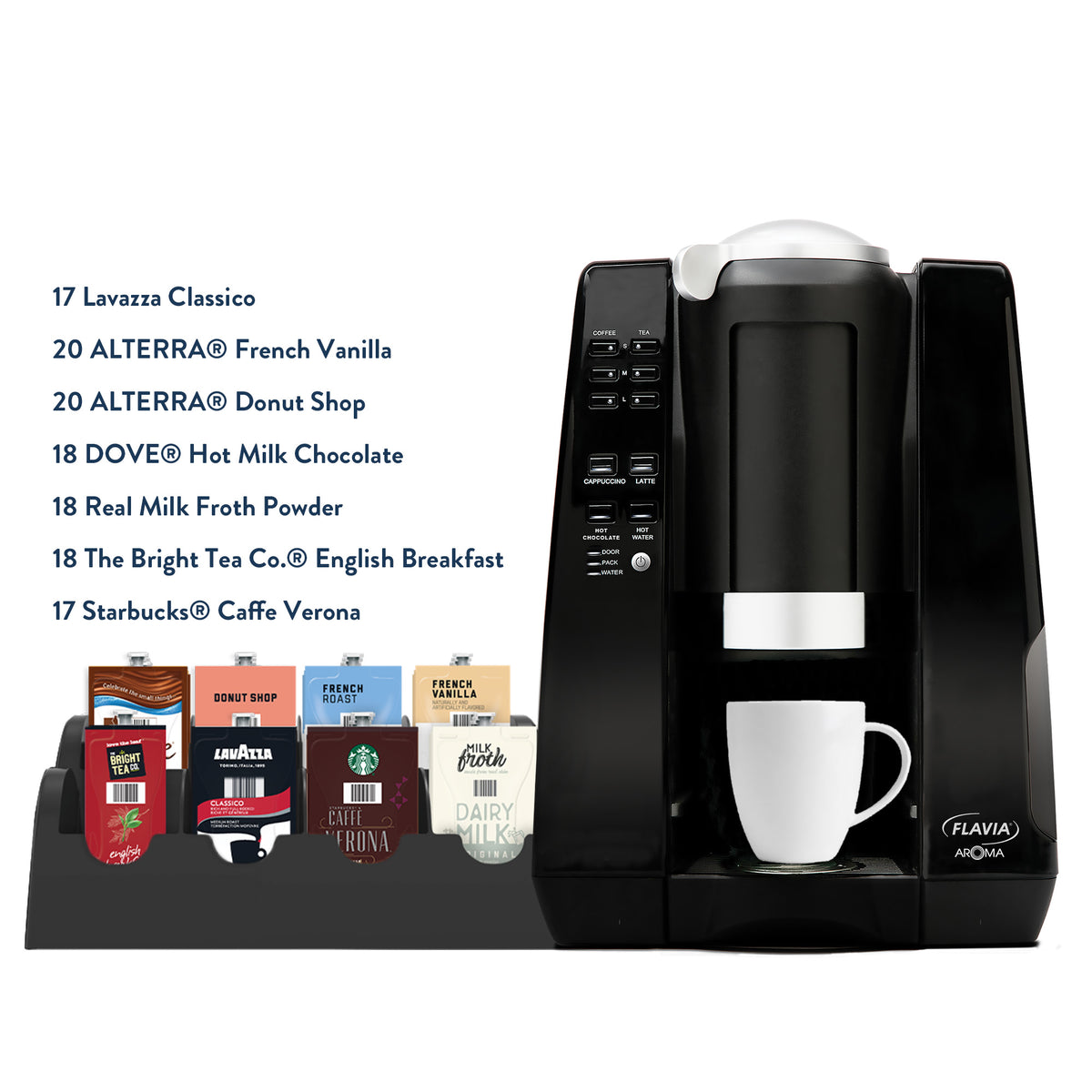 Flavia drinks outlet machine